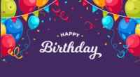 С днём рождения Поздравляет пользователей сайта с днём рождения