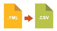 Конвертер YML в CSV Плагин конвертирует файл или ссылку YML в файл CSV